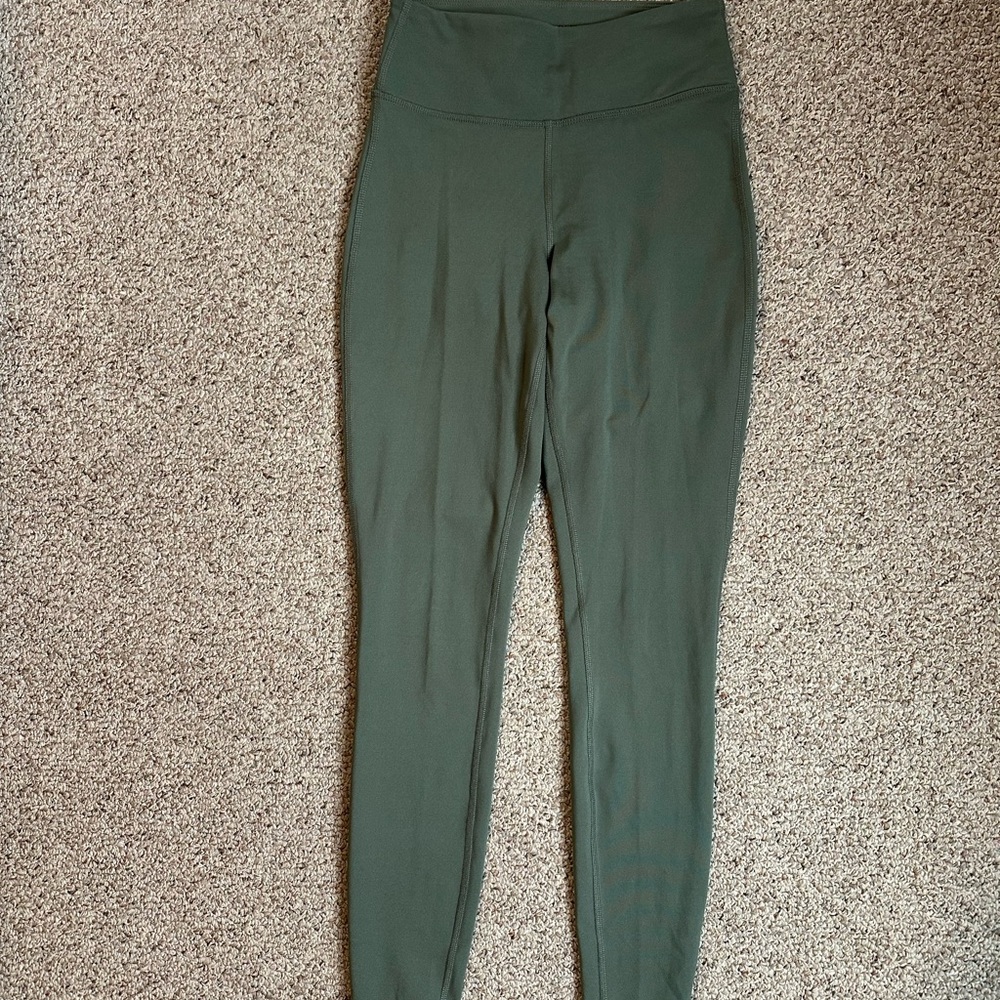 Banana Republic Olive Green High-Rise Leggings
